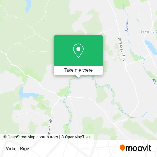 Vidiņi map