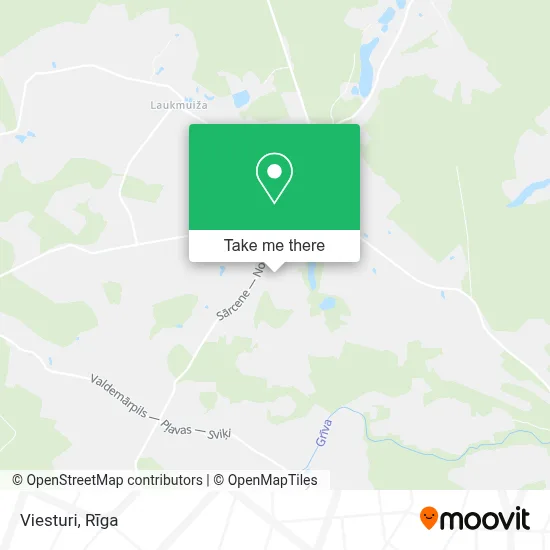 Viesturi map