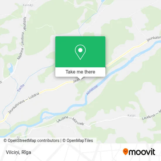Vilciņi map