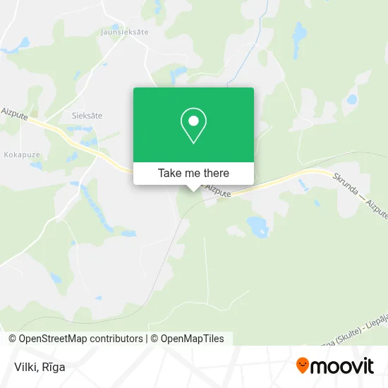 Vilki map