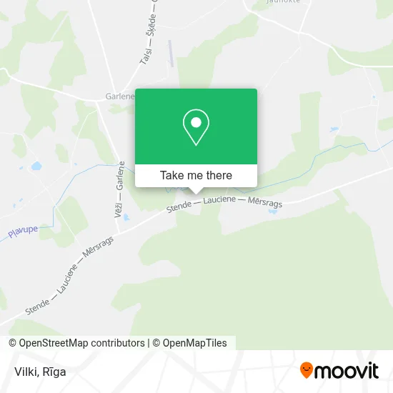 Vilki map