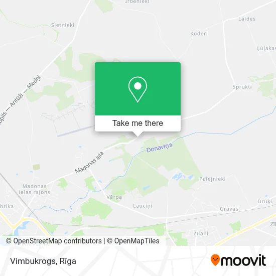 Vimbukrogs map