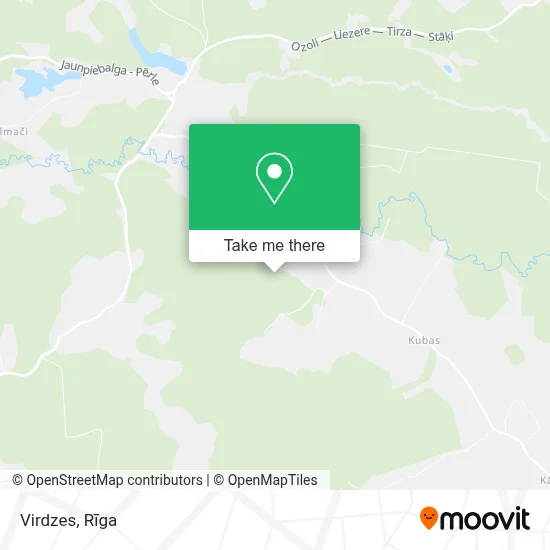 Virdzes map