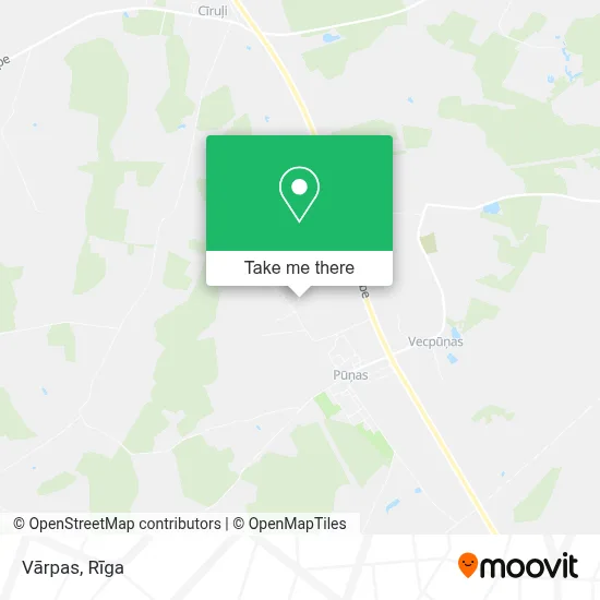 Vārpas map