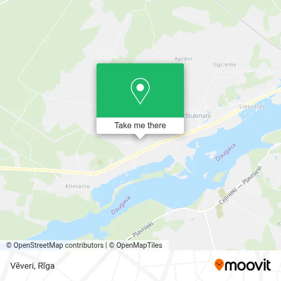 Vēveri map