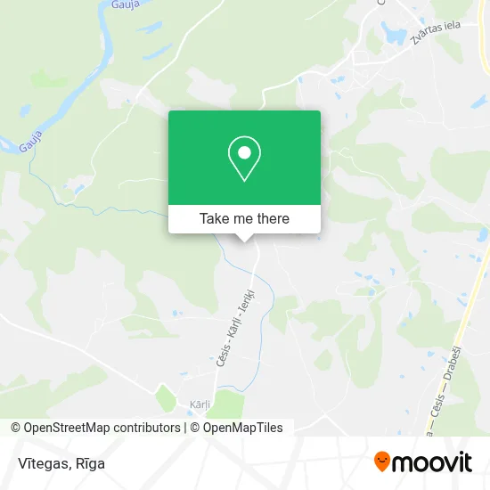 Vītegas map