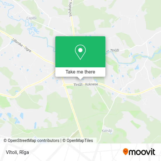 Vītoli map
