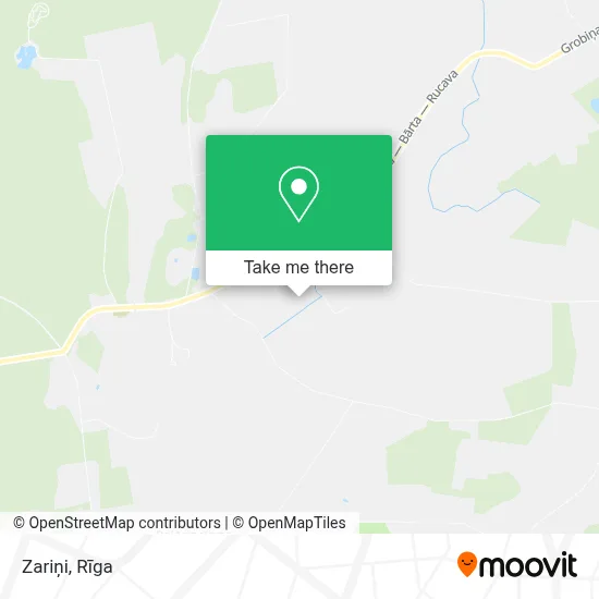 Zariņi map