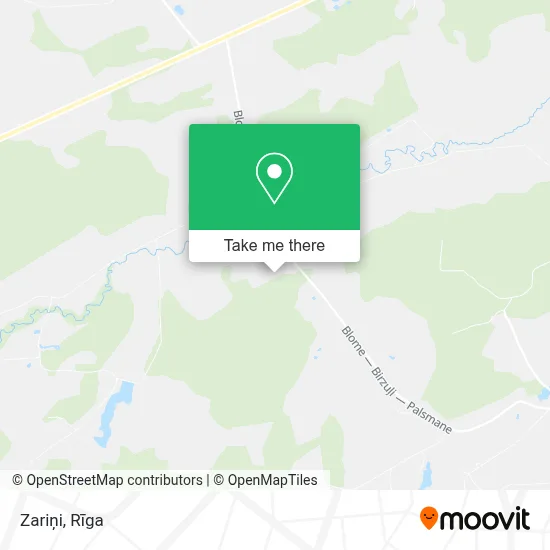 Zariņi map