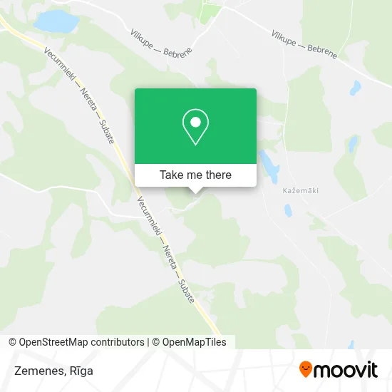 Zemenes map