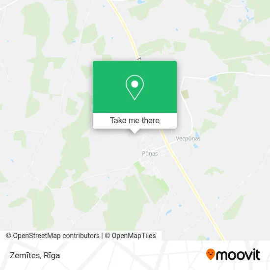 Zemītes map