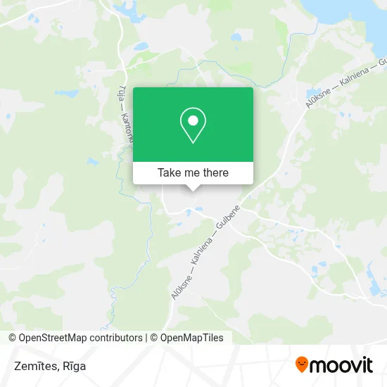 Zemītes map