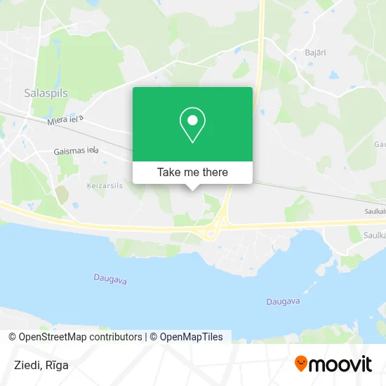 Ziedi map
