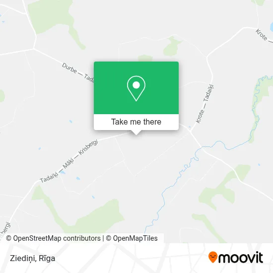 Ziediņi map