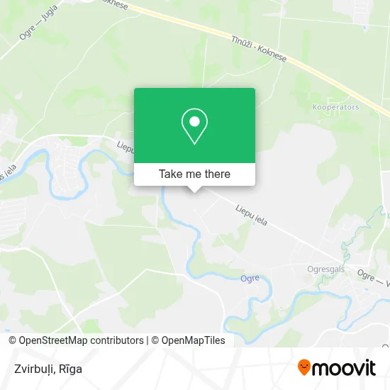 Zvirbuļi map
