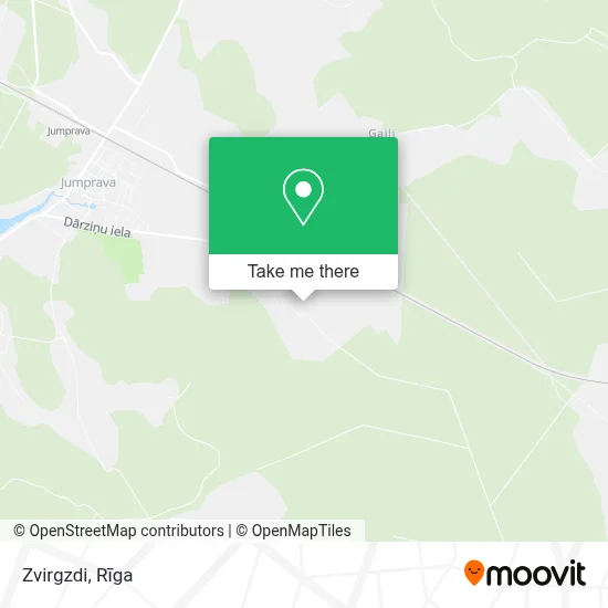 Zvirgzdi map