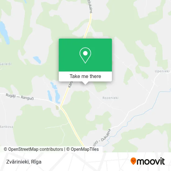 Zvārinieki map
