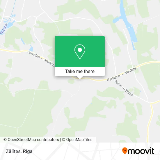 Zālītes map
