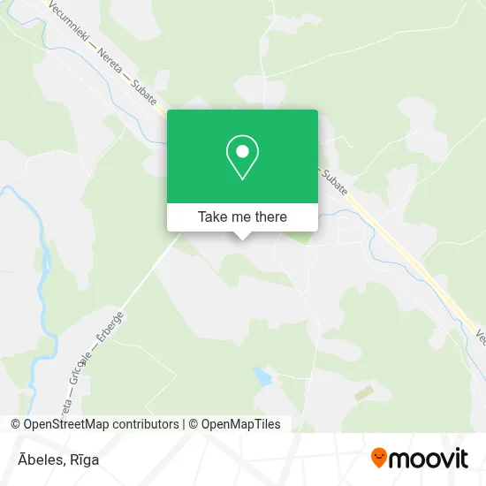 Ābeles map