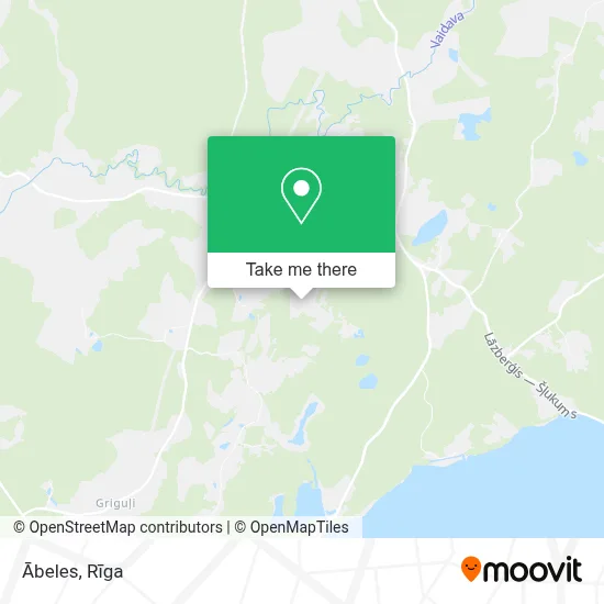 Ābeles map