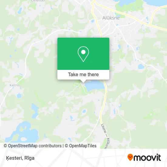 Ķesteri map