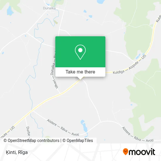 Ķinti map