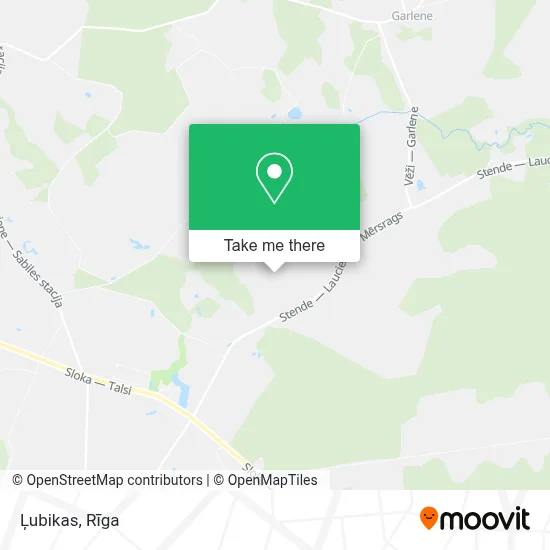 Ļubikas map
