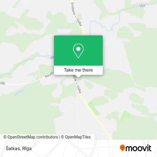 Šalkas map