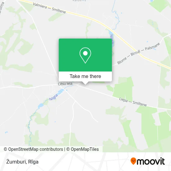 Žumburi map