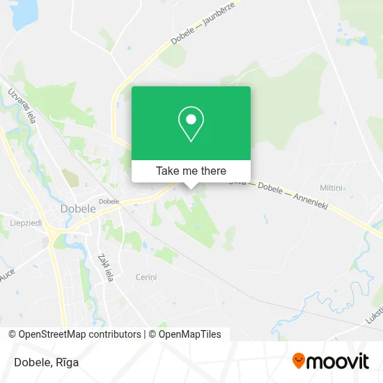 Dobele map