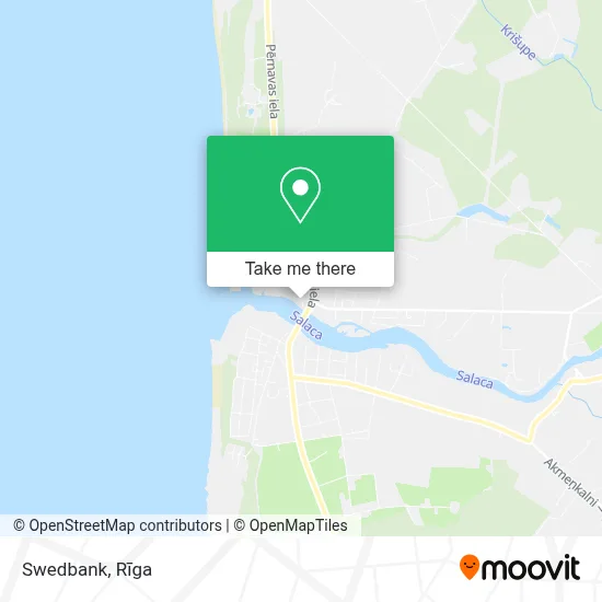 Swedbank map