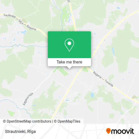 Strautnieki map