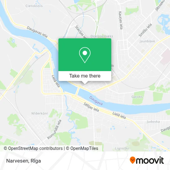 Narvesen map