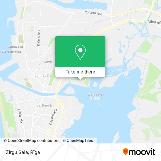 Zirgu Sala map