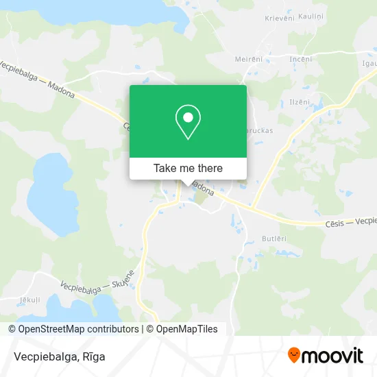 Vecpiebalga map