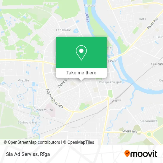 Sia Ad Serviss map