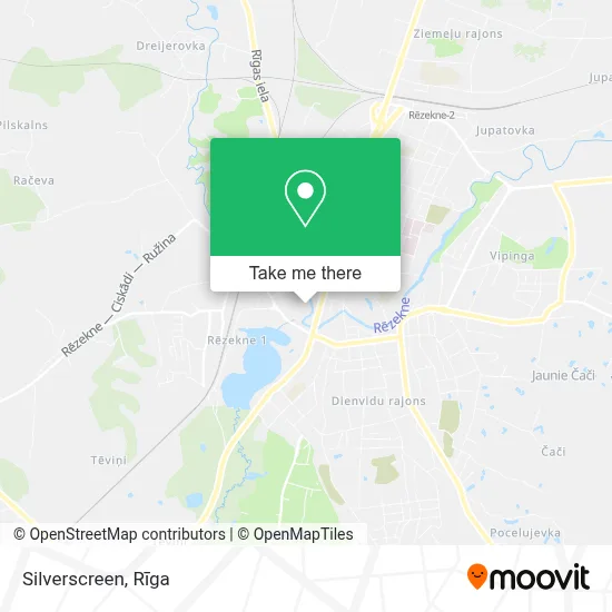 Silverscreen map