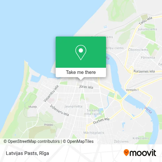 Latvijas Pasts map