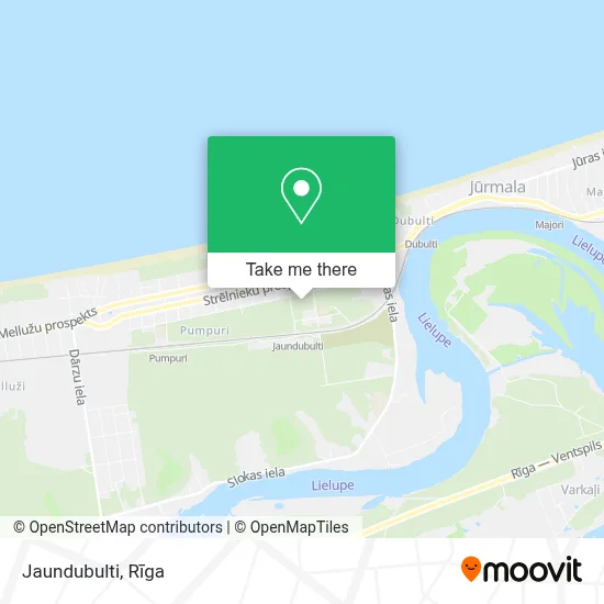 Jaundubulti map