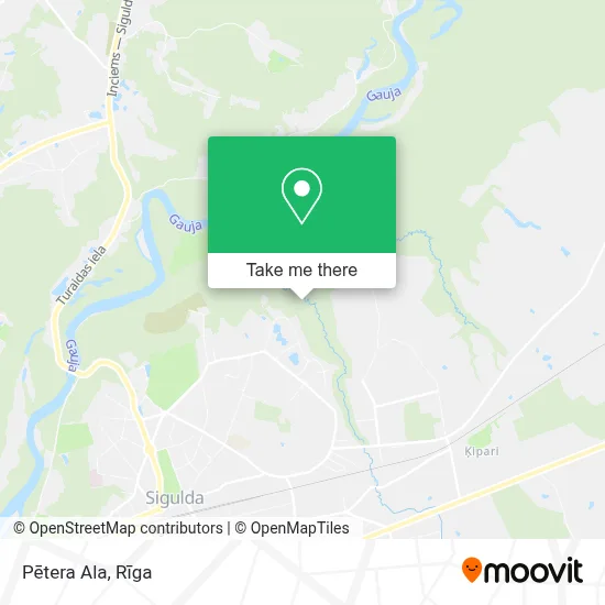 Pētera Ala map