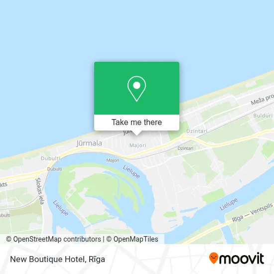 New Boutique Hotel map