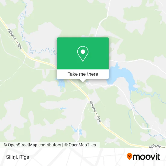 Siliņi map