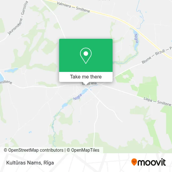 Kultūras Nams map