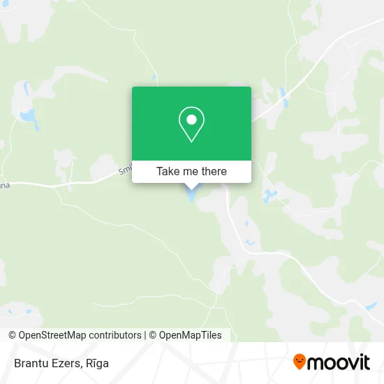 Brantu Ezers map