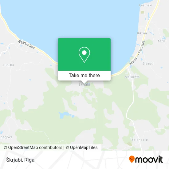 Škrjabi map