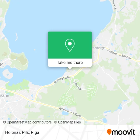 Helēnas Pils map