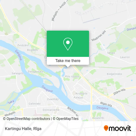 Kartingu Halle map