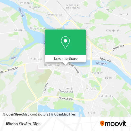 Jēkaba Skvērs map