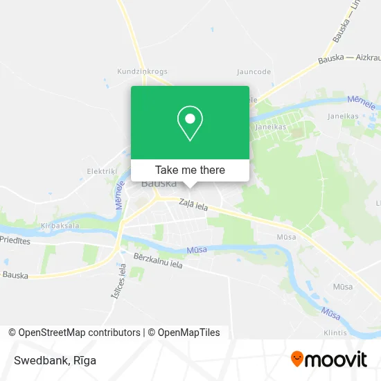 Swedbank map