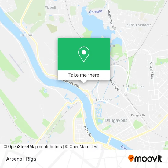 Arsenal map